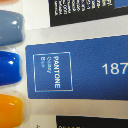 Наклейки веер (образец) цвета